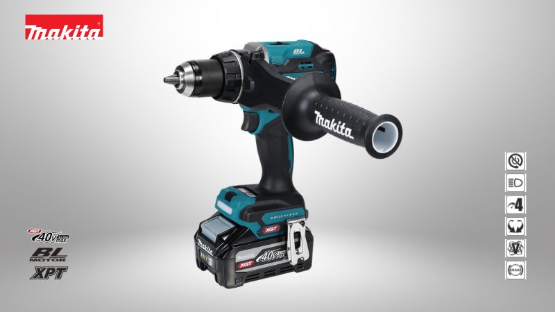 牧田Makita |  40V充電式無刷起子電鑽(DF001G)