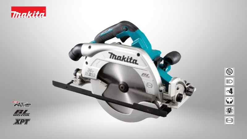 牧田MAKITA | 18V+18V=36V 充電式無刷手持圓鋸機(空機)