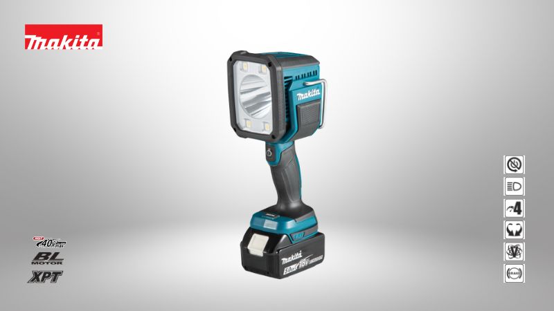 牧田Makita | 18V充電式LED遠距離探照手電筒