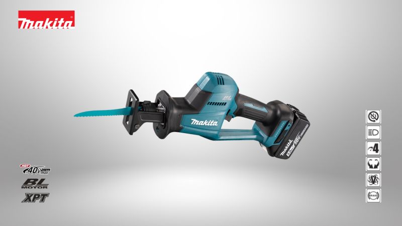 牧田 Makita | 18V 充電式無刷手提往復鋸（單手型軍刀鋸）