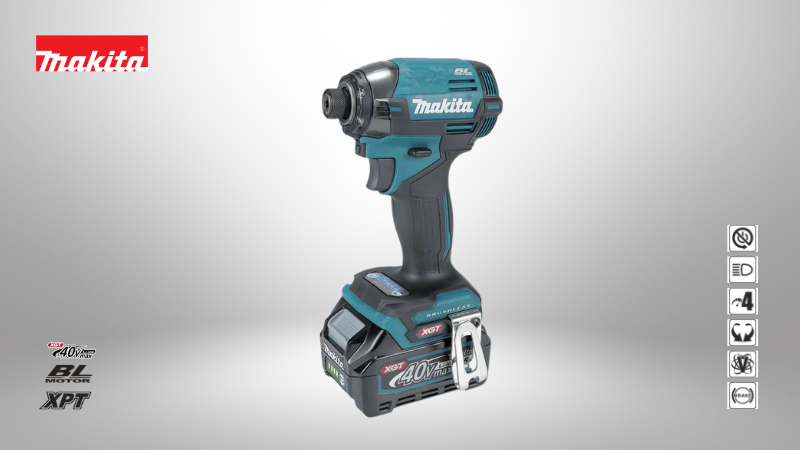 牧田Makita | 充電式無刷衝擊起子機「藍色」