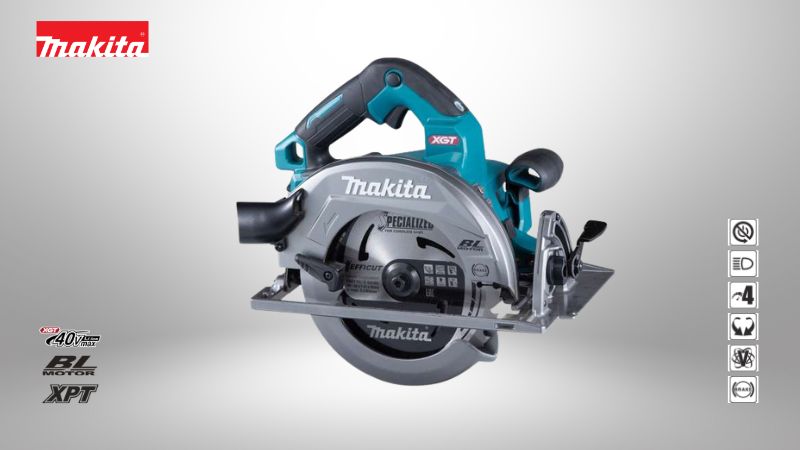 牧田Makita | 40V充電式無刷木工圓鋸機（185mm / 7-1/4吋）