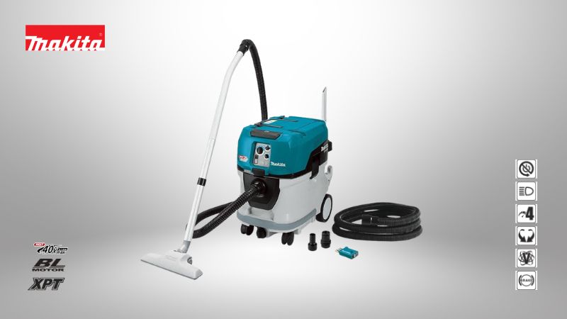 牧田Makita | 40V+40V無刷乾濕兩用集塵機