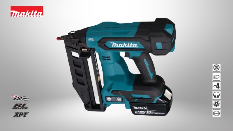 牧田Makita | 18V 充電式無刷 T 型針釘槍
