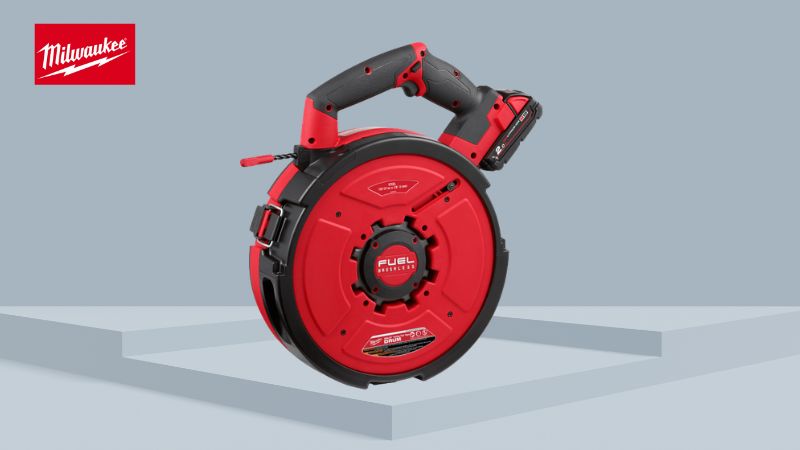 Milwaukee美沃奇 | M18 FPFT-201-NC30 | 18V鋰電無碳刷拉線機30M