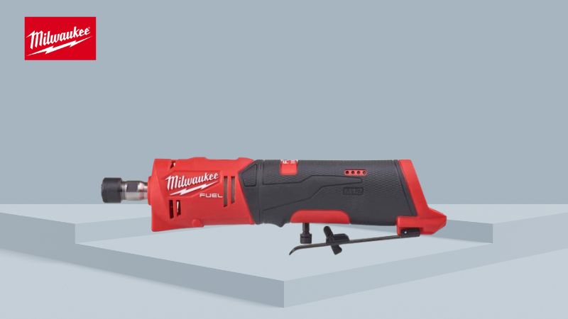 Milwaukee美沃奇 | M12 FDGS-0 | 12V 無碳刷直柄刻磨機 空機