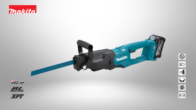 牧田Makita | 40V鋰電無刷充電式手提鋸機（軍刀鋸/往復鋸）