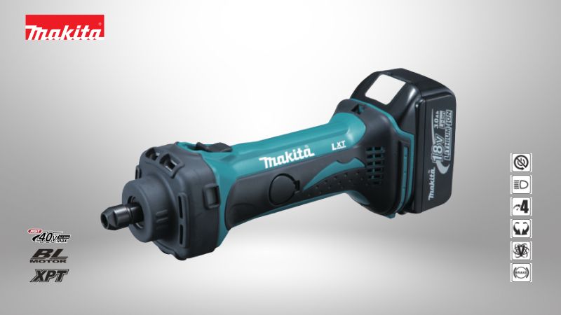 牧田Makita | 18V 充電式直柄刻磨機(短鼻型)