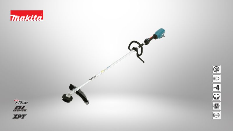 牧田MAKITA | 40V輕量化充電式無刷割草機（環型把手款 / O型柄 / L把手）