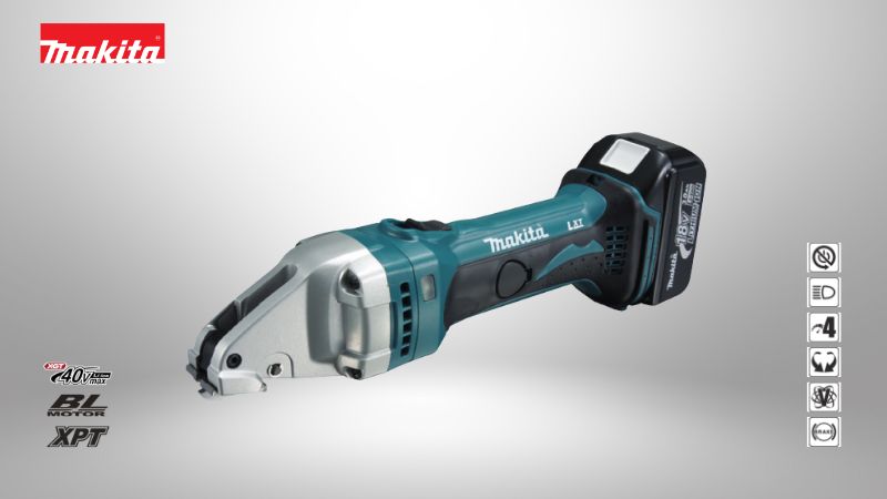 牧田 Makita | 18V LXT 充電式手提直身電剪（鐵皮剪刀）
