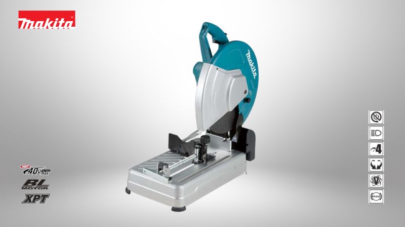 牧田 Makita |  36V (18V × 2) LXT 充電式無刷手提輕鋼架砂輪切斷機