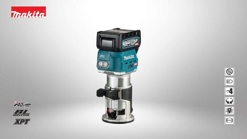 牧田Makita | 40V充電式無刷木工修邊機
