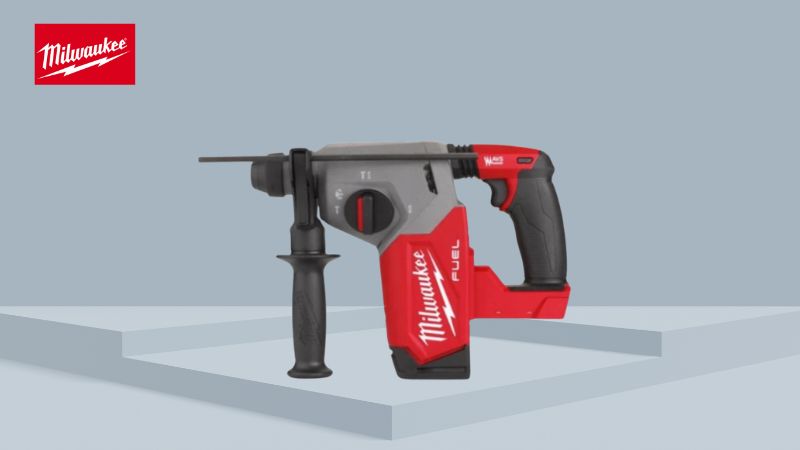 Milwaukee美沃奇 | M18 FH-502X |  18V 鋰電無碳刷四溝三用免出力鎚鑽