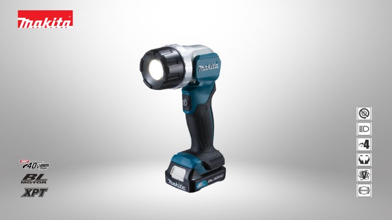 牧田Makita | 12V max CXT 充電式可調焦 LED 手電筒（工作燈）
