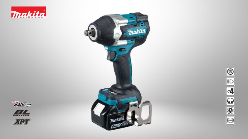 牧田Makita |  18V充電式無刷四分衝擊套筒扳手（板手手機）