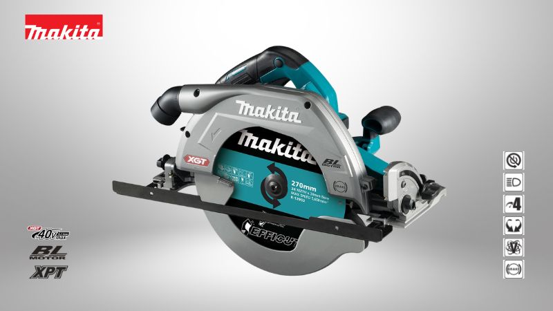 牧田Makita | 40V7.5吋（185-190mm）充電式無刷圓鋸機