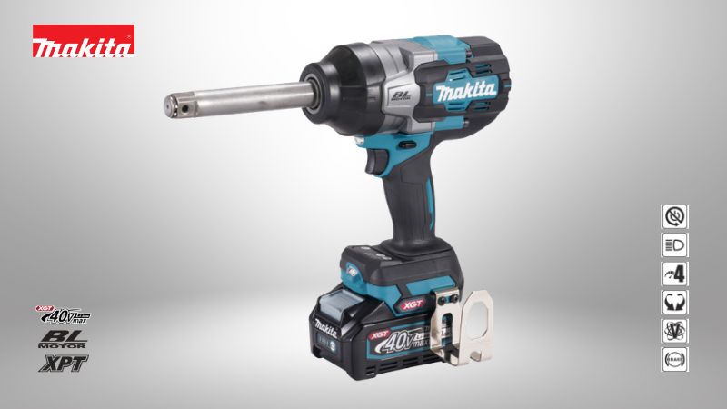 牧田Makita |  40V max XGT 系列充電式無刷套筒扳手