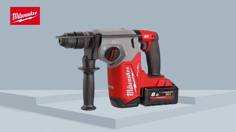 Milwaukee美沃奇 | M18 FHX-502X |18V無刷四溝三用鎚鑽快拆夾頭