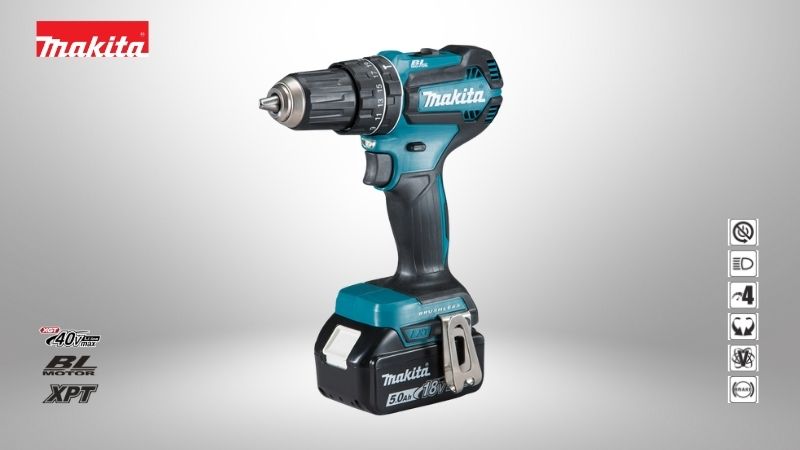 牧田Makita | 18V 無刷三效能震動起子電鑽(單機)