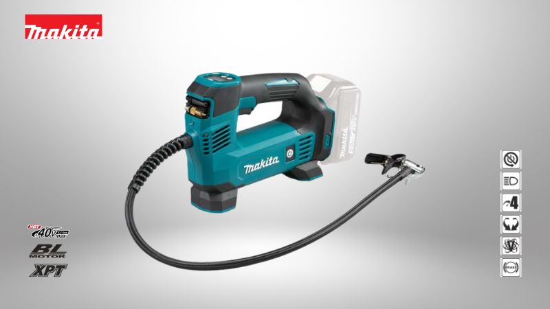 牧田Makita | 18V鋰電充電式便攜打氣機