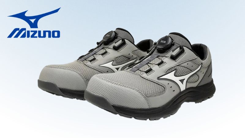 MIZUNO 美津濃 | F1GA266305 | 逆命灰吸震快旋鈕防護鞋