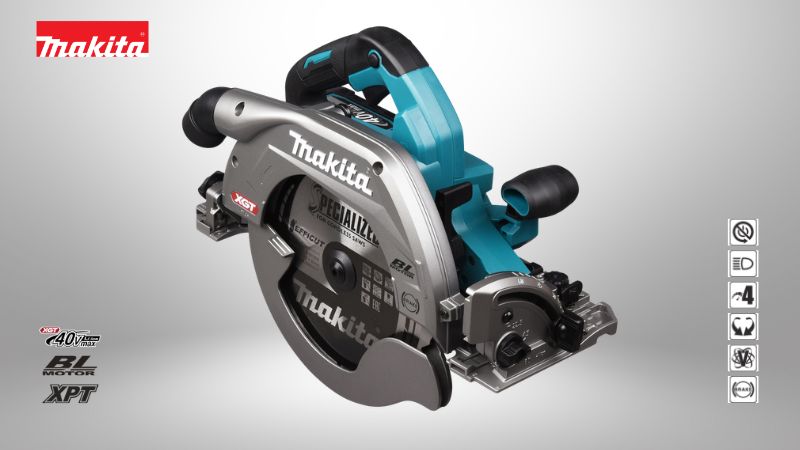 牧田Makita | 40V充電式無刷木工圓鋸機（235mm / 9-1/4吋）