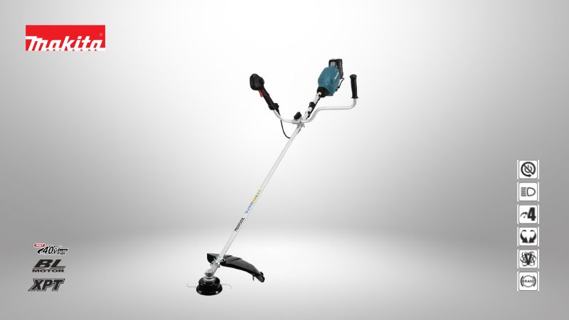 牧田Makita |  40Vmax無刷高扭力U型割草機
