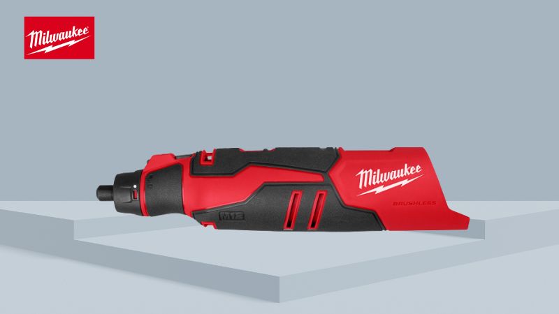  Milwaukee 美沃奇 | M12 BLROT-0 |  M12™ 鋰電精銳無碳刷刻磨機