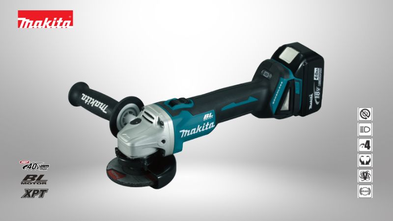 牧田MAKITA |  18V充電式無刷平面砂輪機