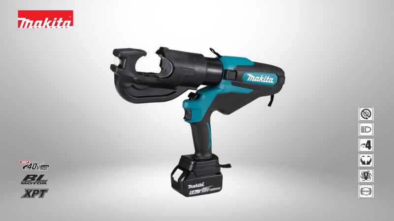 牧田MAKITA | 18V鋰電充電式油壓電纜壓接機