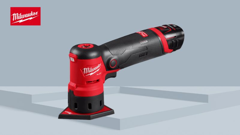 美沃奇Milwaukee | M12 FDSS-OX | M12 FUEL™ 鋰電無碳刷多角度砂紙機