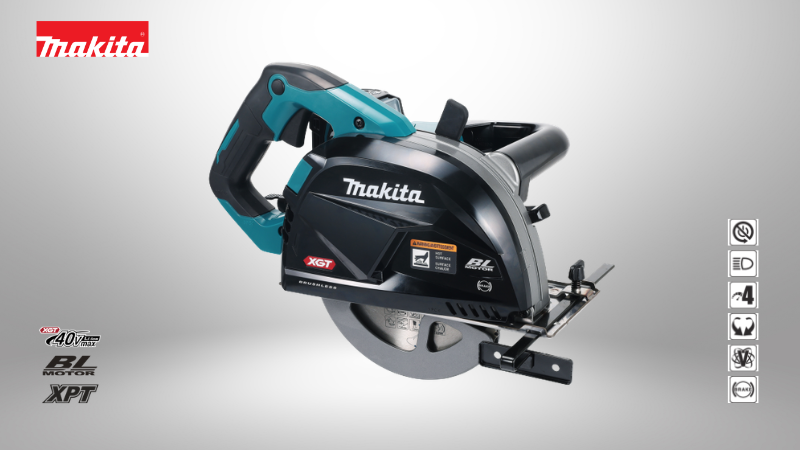 牧田Makita |  40V 鋰電無刷手提金屬切割機（鎢鋼切鐵機/金屬圓鋸機）