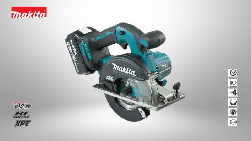 牧田MAKITA | 18V充電式無刷鎢鋼金屬切割機（冷切鋸）