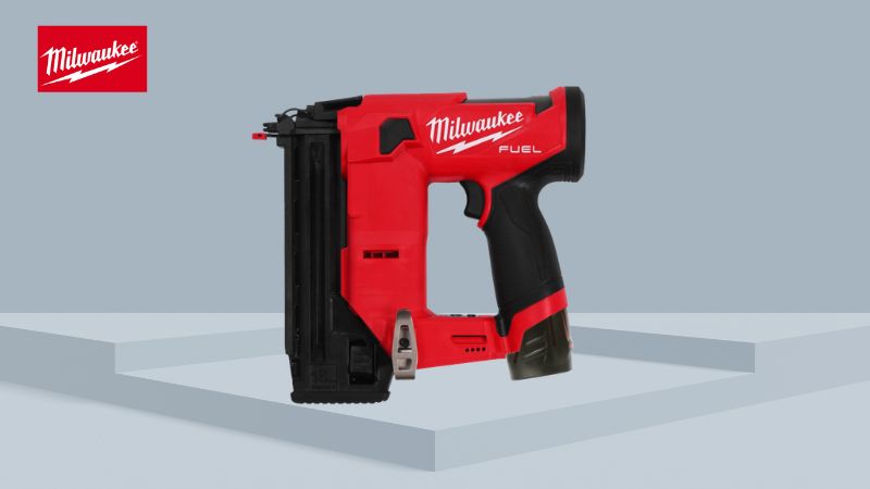 Milwaukee美沃奇 | M12 FCN18GS-0X0 | 12V 鋰電無碳刷 F 釘槍(空機