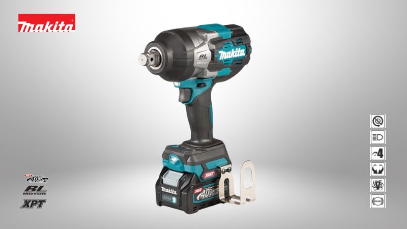 牧田MAKITA |  40Vmax 工業級高扭力充電式無刷套筒扳手