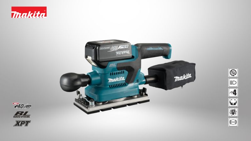 牧田Makita | 18V 充電式無刷平板砂紙機
