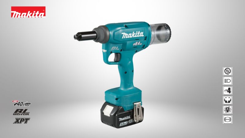牧田 Makita | 18V LXT 充電式無刷拉釘槍(DRV150Z)