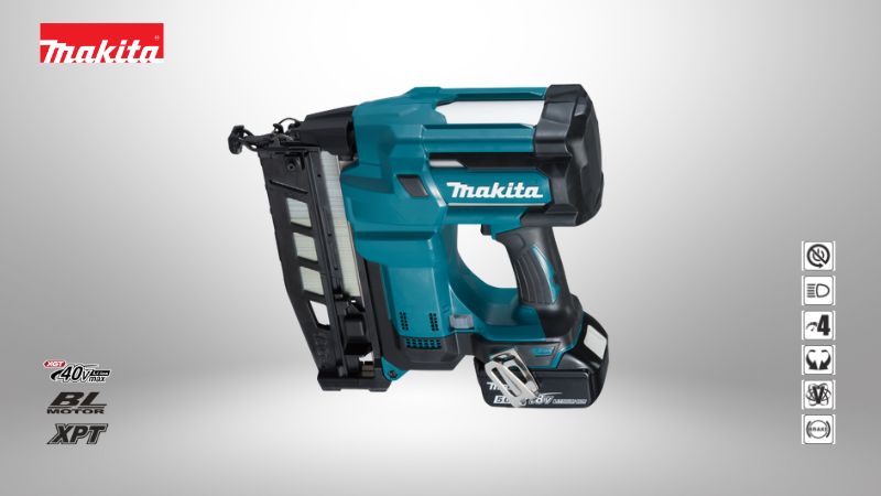 牧田 Makita | 18V 充電式 T 型直釘槍（第二代大直釘槍）