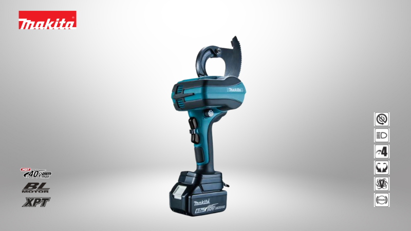 牧田Makita | 18V充電式封閉型電纜剪斷機