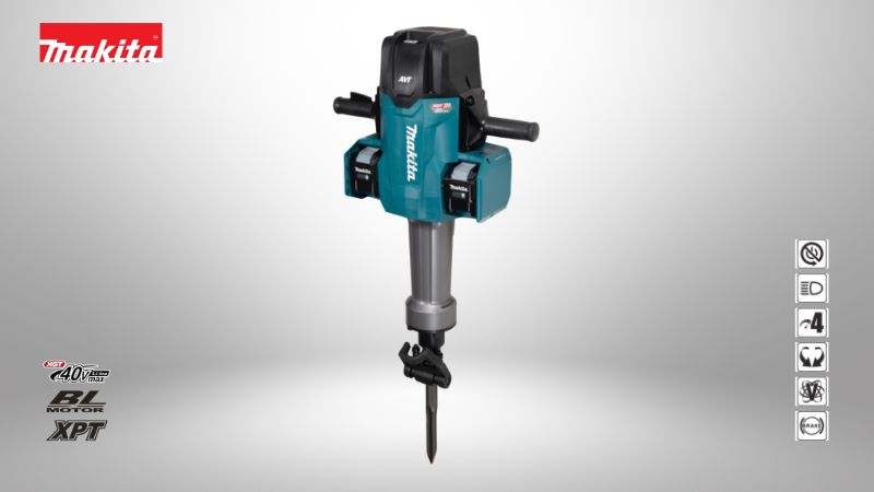 牧田Makita |  HM004G 充電式無刷電動鎚